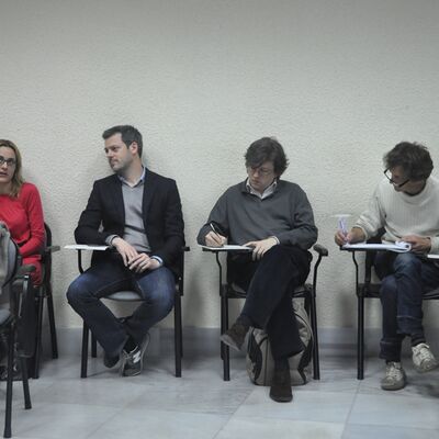 Marta (Uolala), Marti (Derecho.com), Javier de la Cueva (derecho-internet.org), Javi Creus (Ideasforchange.com)