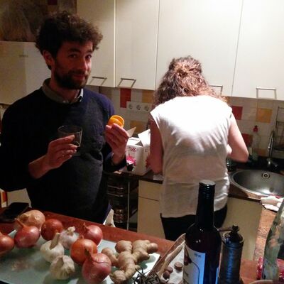 Andrea and Andrea from EatWith, OS Barcelona