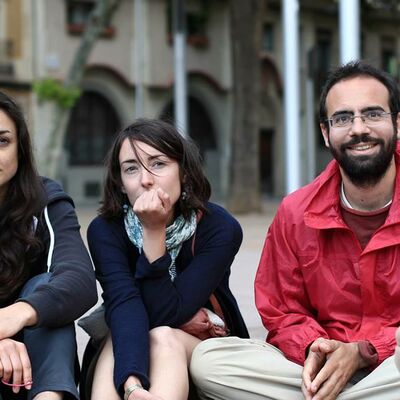 Aurelie, Amandine and David