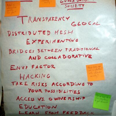 Values of the collaborative society