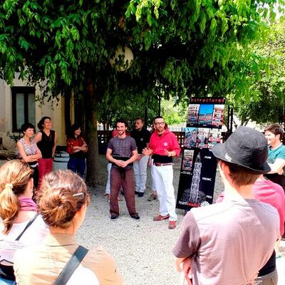 Jaime will be "cap de colla" and Alvaro is leading the workshop