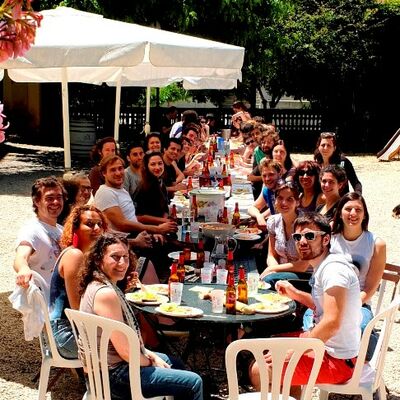 Lunch like a big italian family