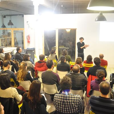 None_Well attended talk at Makers of Barcelona_8469552657.jpg